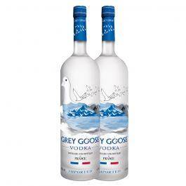 Grey Goose Twin Pack 2X100cl -2X1l