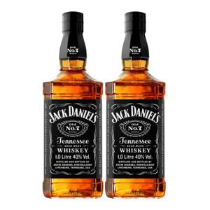Jack Daniel's Tennessee Whiskey Old No 7, 80 Proof 2X1l -2X100cl
