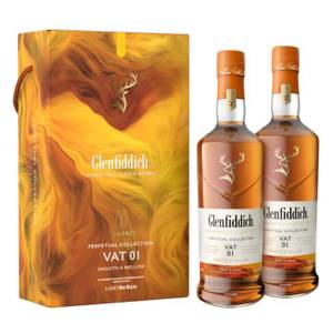 Glenfiddich Vat1 Perpetual Collection Twin Pack -2X100cl